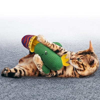 Kočičí hračka KONG Wrangler Cactus - se šantou