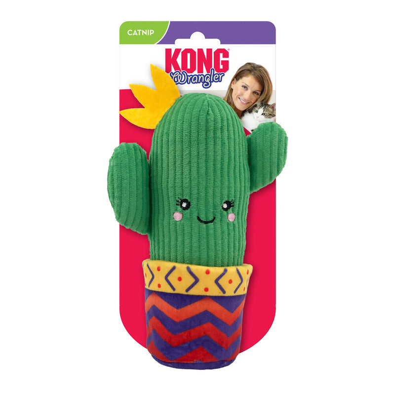 Kočičí hračka KONG Wrangler Cactus - se šantou