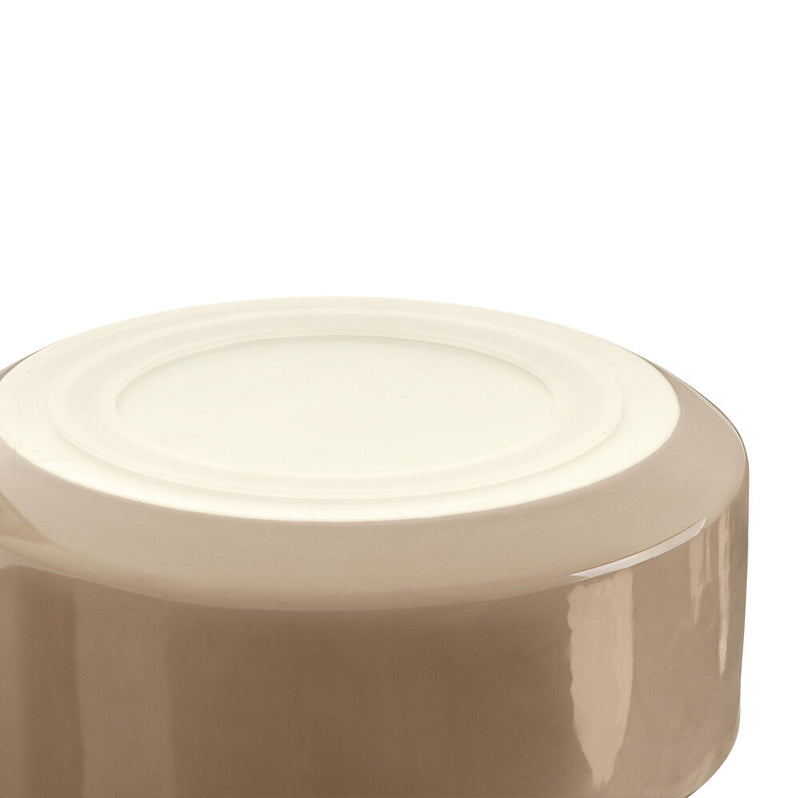 OSBY GLAZED bowl - beige