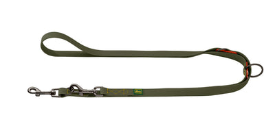 HAVANNA adjustable leash - green/orange