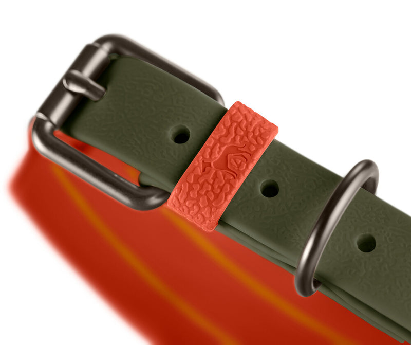 HAVANNA collar - green/orange
