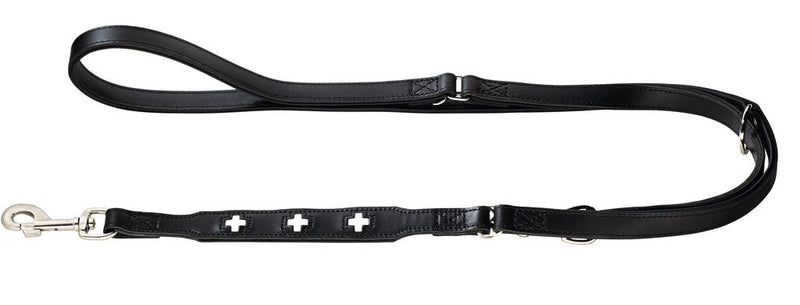 SWISS adjustable leash - black