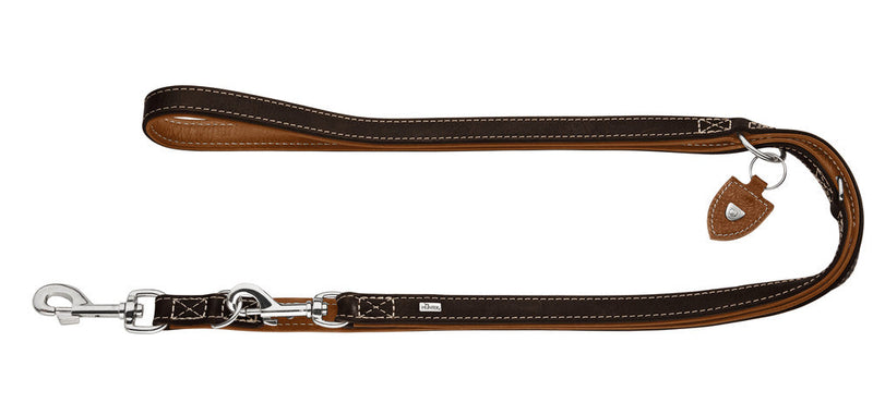 TARA adjustable leash - dark brown