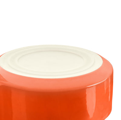 OSBY GLAZED miska - oranžová