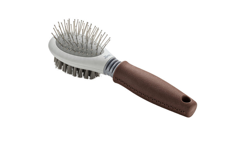 SPA double-sided brush - wire/bristles - L