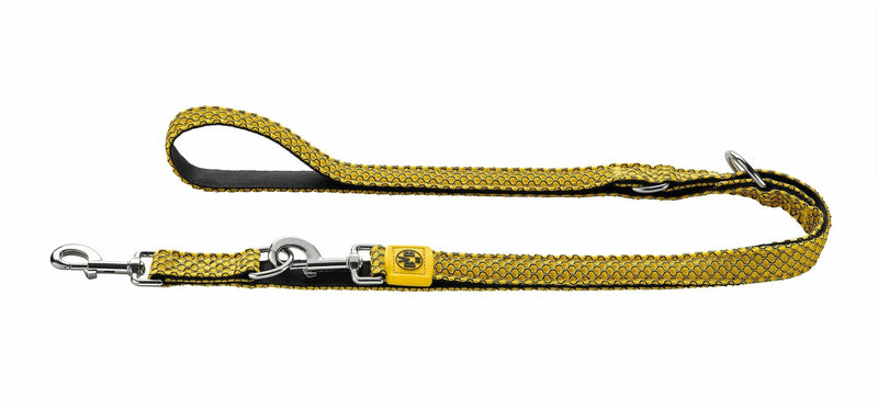 HILO BVB adjustable leash - yellow