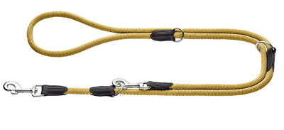 EIBY FREESTYLE adjustable leash - yellow