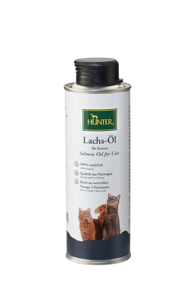 Lososový olej pro kočky