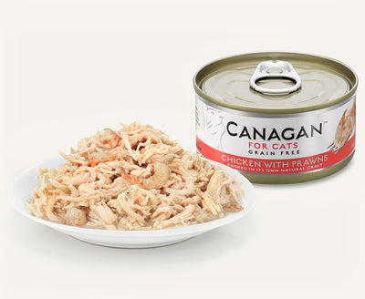 CANAGAN CAT Canned food for cats - Chicken and shrimp
