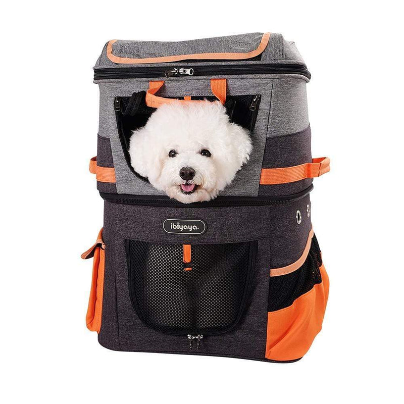 IBIYAYA Double-decker backpack - orange