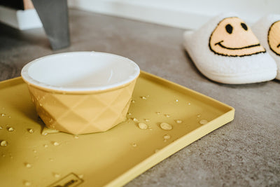 EIBY food bowl base - yellow