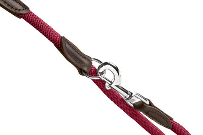 FREESTYLE adjustable leash - burgundy