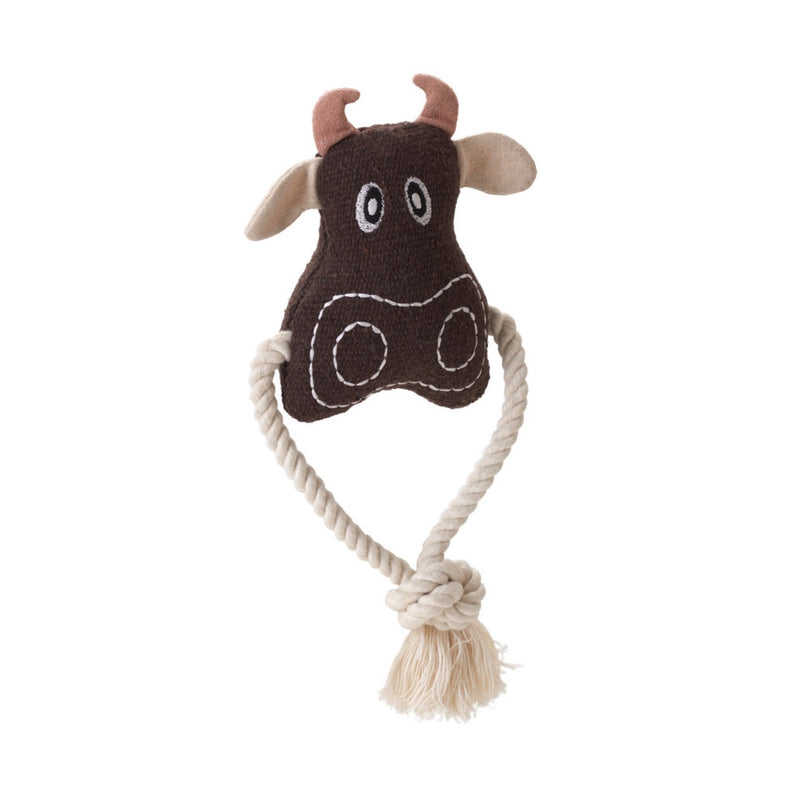 NEBRASKA Dog Toy Cow