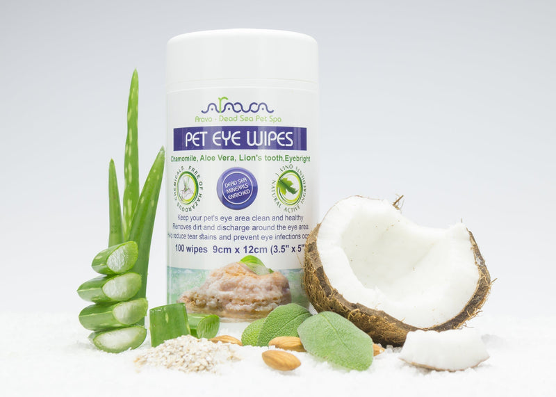 ARAVA Herbal wet wipes for the eye area