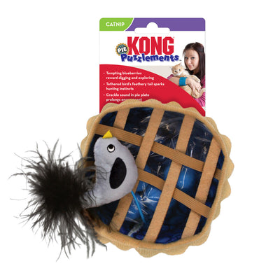 KONG Puzzlements Pie cat toy