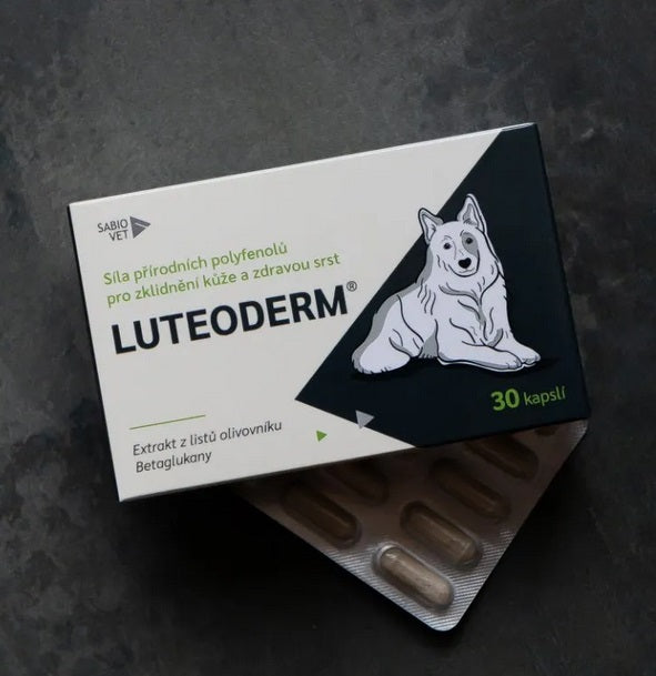LUTEODERM - for a sooth skin and healthy coat