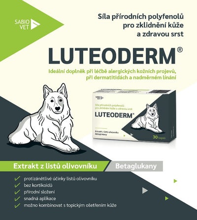 LUTEODERM - Pro zklidnění kůže a zdravou srst