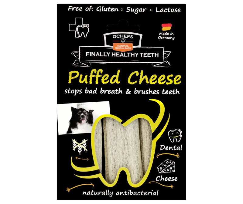QCHEFS treats - Puffed Cheese - bars