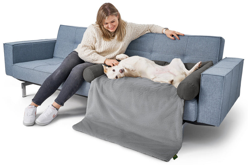 ROCKFORD dog blanket for the seat - gray