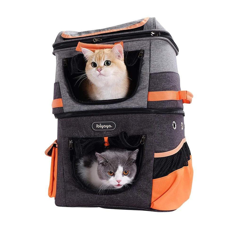 IBIYAYA Double-decker backpack - orange