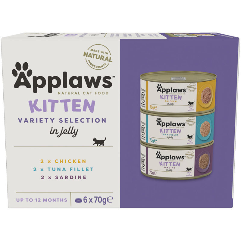 APPLAWS canned food for kittens Multipack