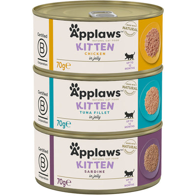 APPLAWS canned food for kittens Multipack