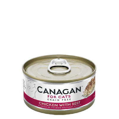 CANAGAN CAT Canned food for cats - Chicken with beef