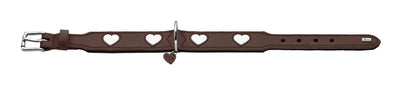 LOVE collar - brown