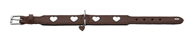 LOVE collar - brown
