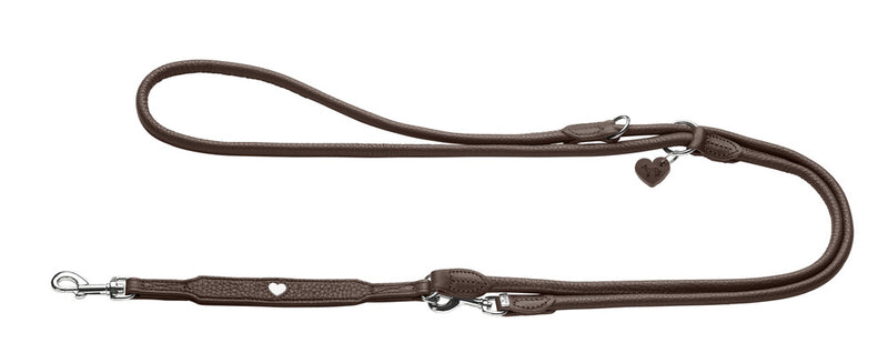 LOVE ROUND&amp;SOFT adjustable leash - brown