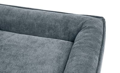 MELUN ortopedická matrace - šedomodrá