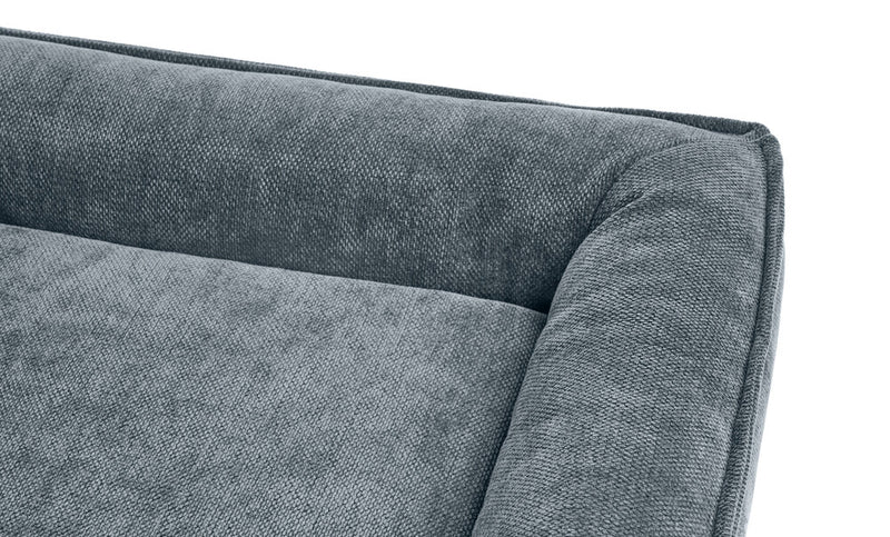 MELUN ortopedická matrace - šedomodrá