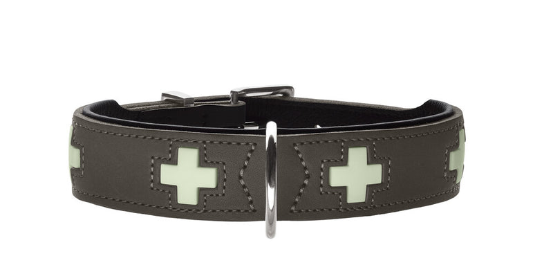 SWISS GLOW Collar - dark grey
