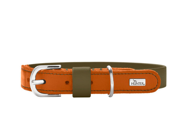 WOLMAR obojek - khaki/oranžová
