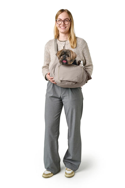 SEOUL dog bag "to go" - slate
